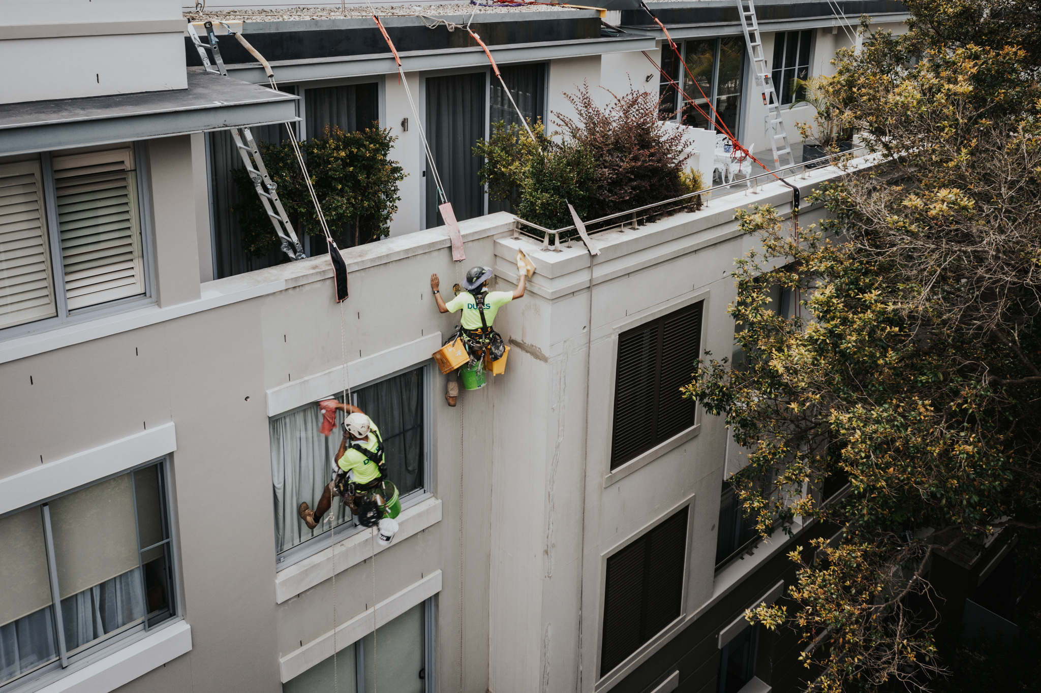 The safety of technicians working on your building